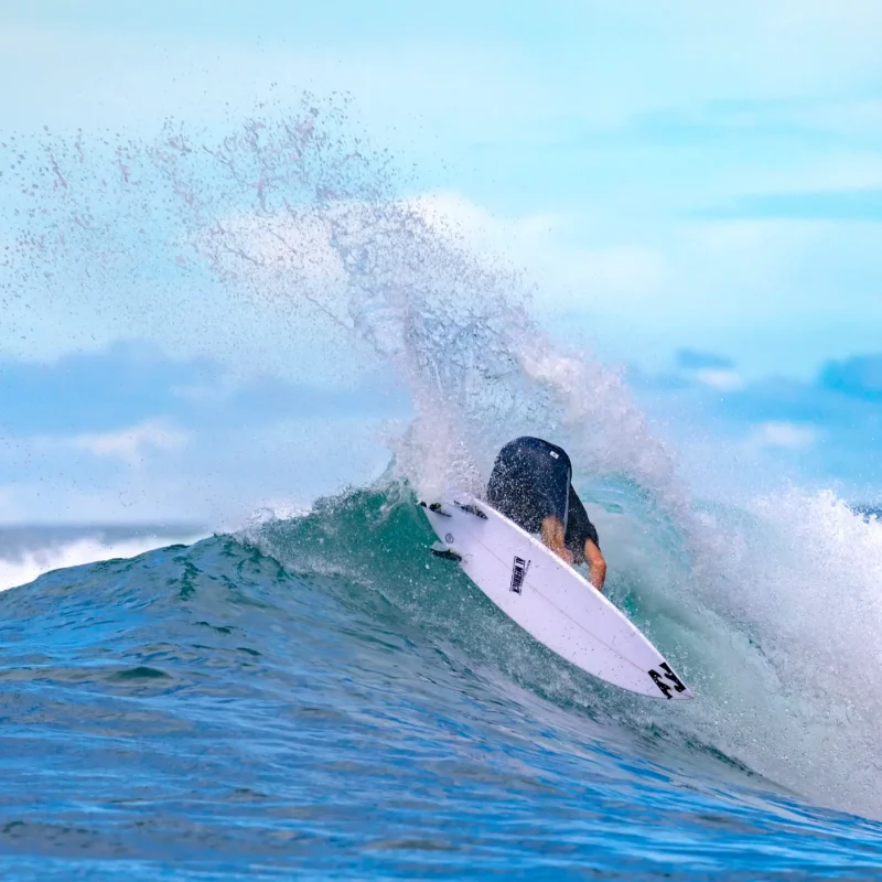 Man surfing
